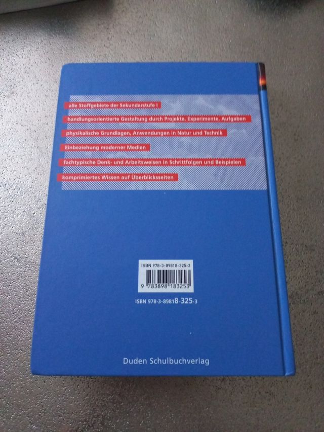 Physik Duden Schulbuch