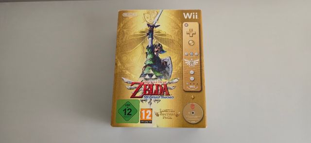Wii Zelda Skyward Sword - Edición Mando Dorado