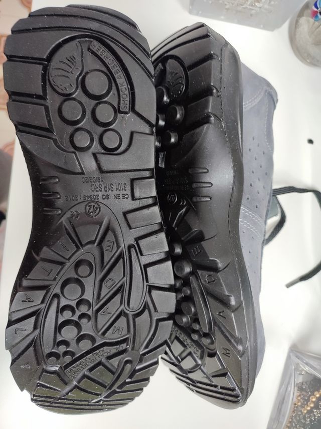 Scarpe antinfortunistiche LEWER Grigie