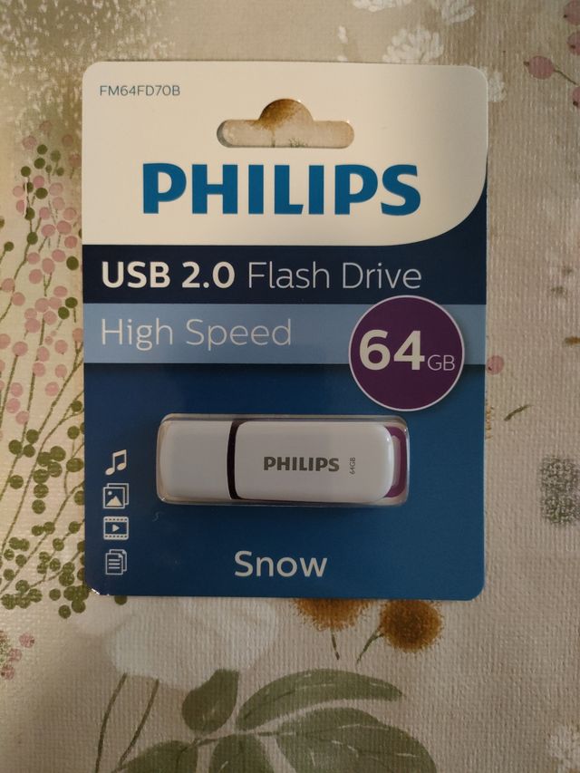 Pendrive Philips 64GB USB 2.0