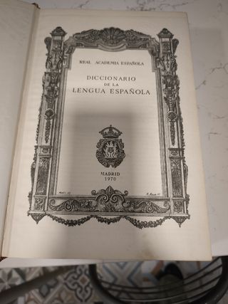 Diccionario de la lengua española
