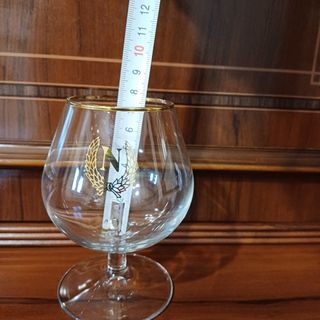 6 Copas Coñac Doradas