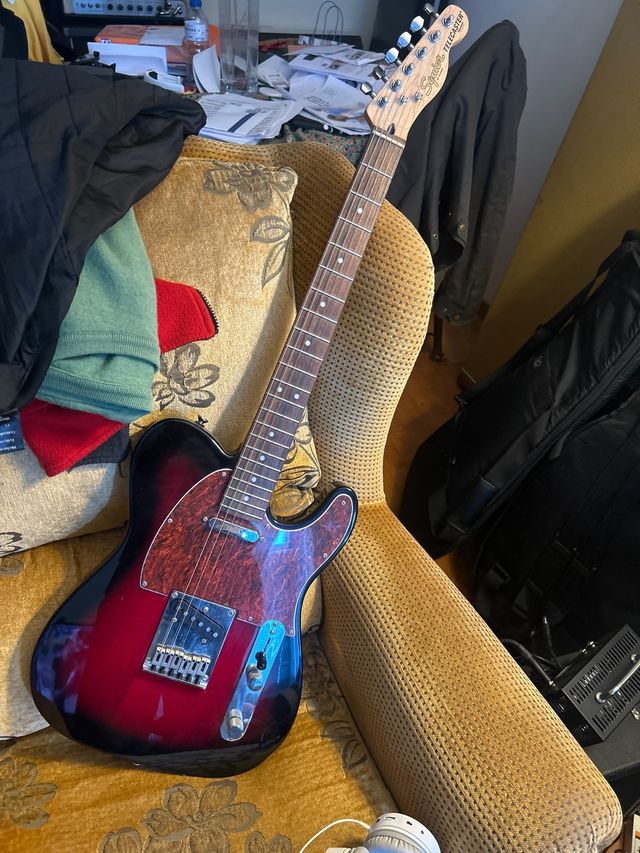 Squier Telecaster Standard cableado y potes Fender