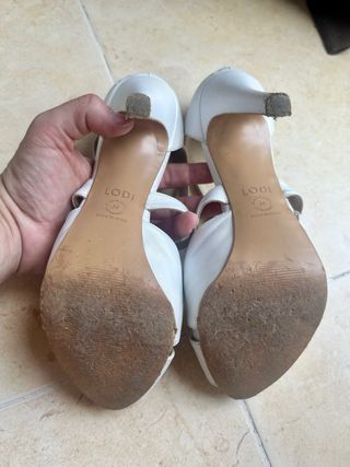 Sandalias Lodi GOYA blancas - Novia
