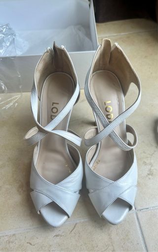 Sandalias Lodi GOYA blancas - Novia