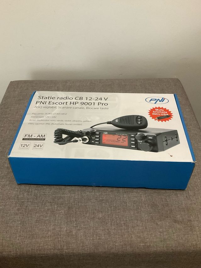 Radio CB PNI Escort HP 9001 PRO - AM/FM, 4W, 12V/24V, Display Multicolore, Per Auto E Camion - Foto 9