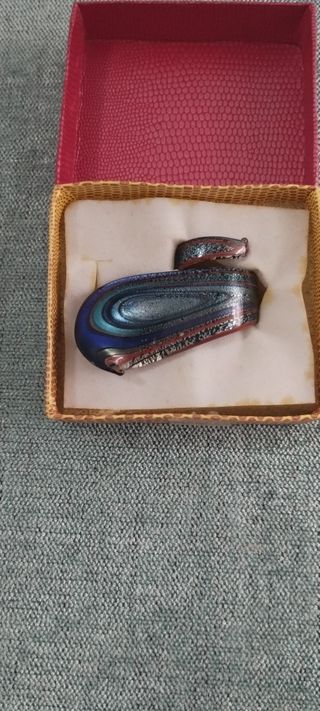 Anillo  de cristal de murano. | Joya vintage