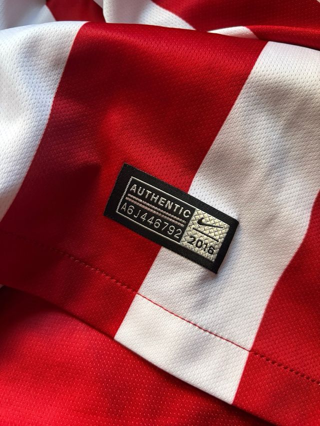 Camiseta Atlético de Madrid 2016-17 talla XXL