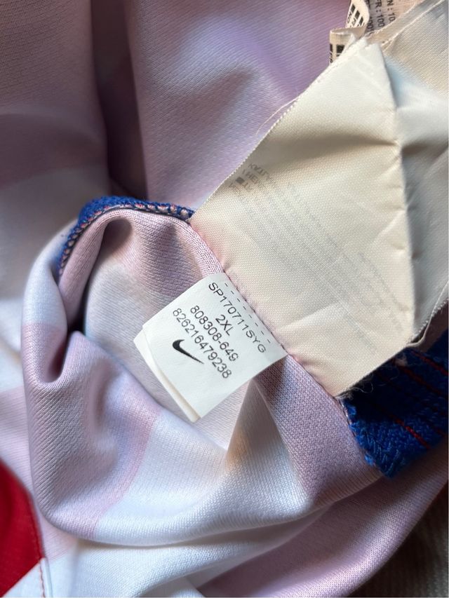 Camiseta Atlético de Madrid 2016-17 talla XXL