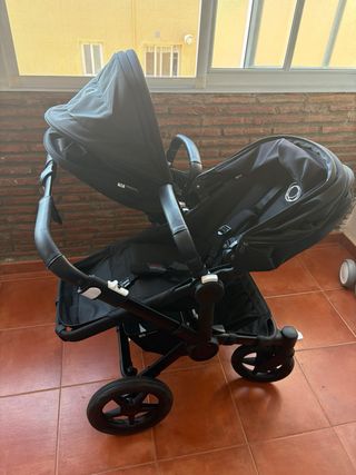 Bugaboo Donkey 5 Twin Negro