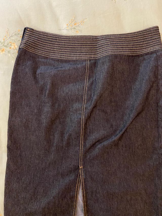 Falda vaquera tubo vintage