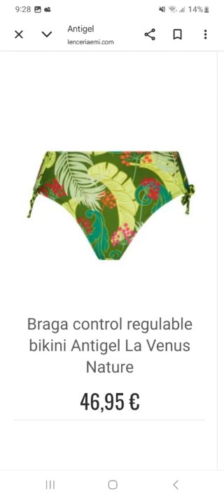 Bikini multicolor estampado