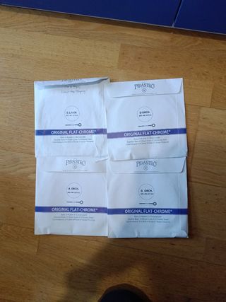 4 Cuerdas Pirastro Original Flat-Chrome Bajo