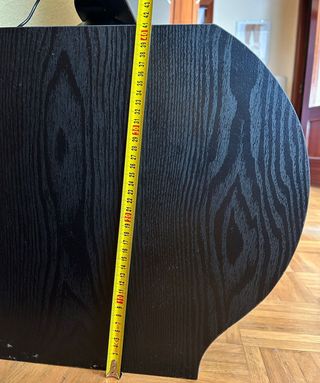 Mueble TV negro - madera