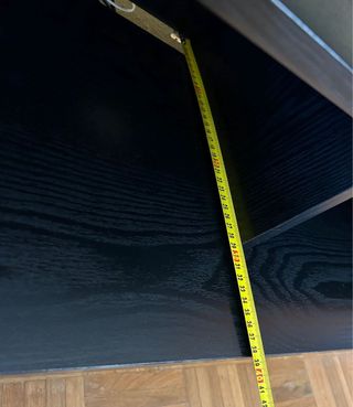 Mueble TV negro - madera