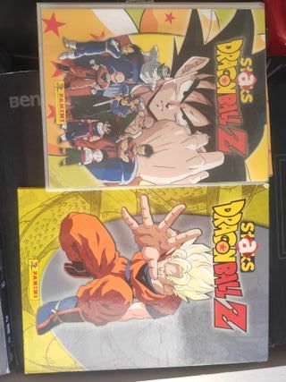 Álbum Dragon Ball Z y tablero Panini