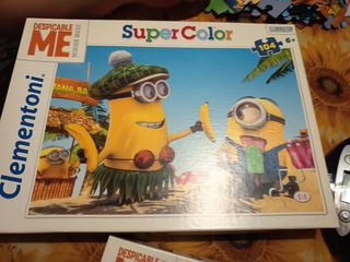 Puzzle Minions Clementoni (60+104 piezas)