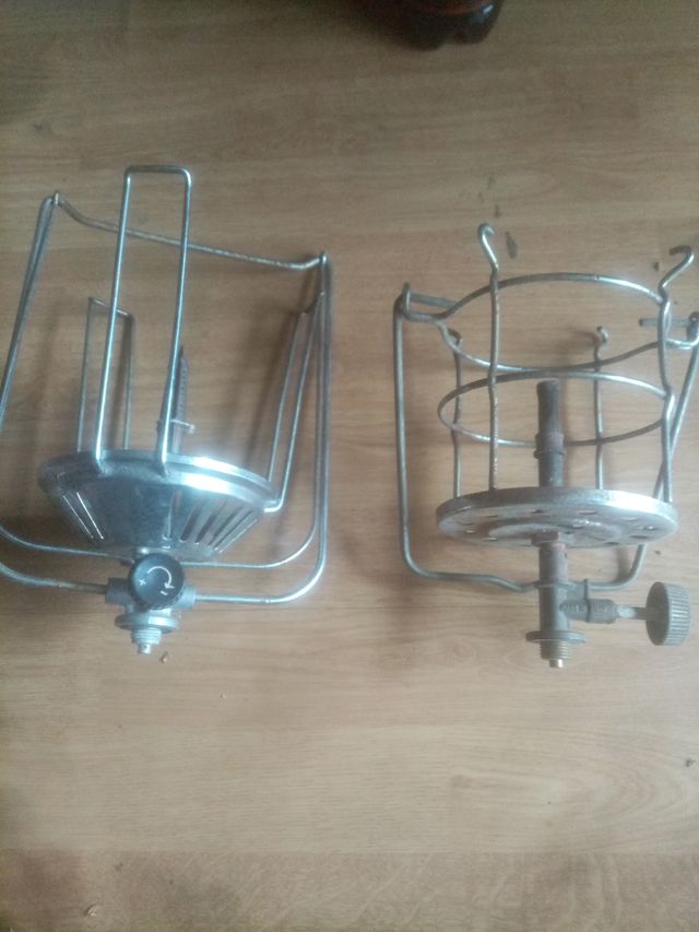  2 Lumigas. Luz but ano. Campingaz