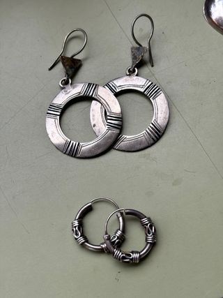 Pendientes Plata - Colgantes