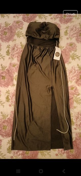 Vestito lungo nero elegante