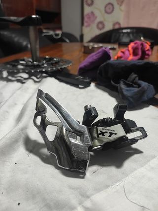 Desviador Shimano Deore XT - 2 platos