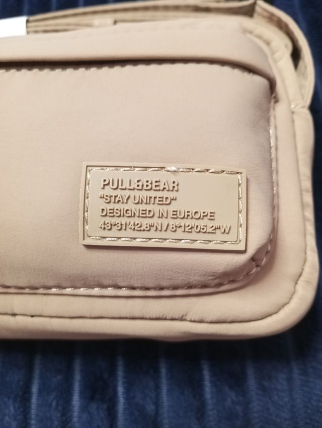 Bolso bandolera Pull&Bear camel