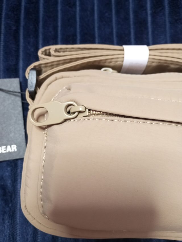 Bolso bandolera Pull&Bear camel