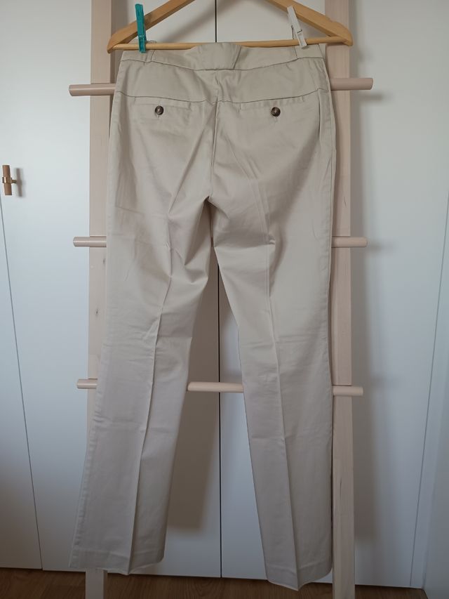 Pantalones traje verano - beige, azul