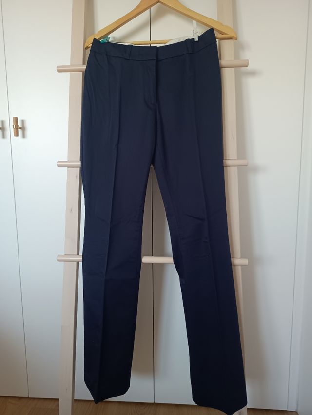 Pantalones traje verano - beige, azul