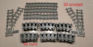 Lego binari
30 curvi + 30 snodi + 2 scambi 