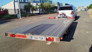 Alquiler Remolque portavehiculos  con accesorios  