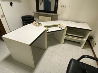 Scrivanie ufficio varie misure bianco e nero