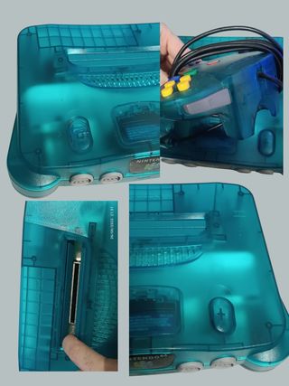 Excelente: Nintendo 64 Blue. Edición Funtastic 