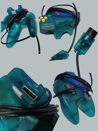 Excelente: Nintendo 64 Blue. Edición Funtastic 