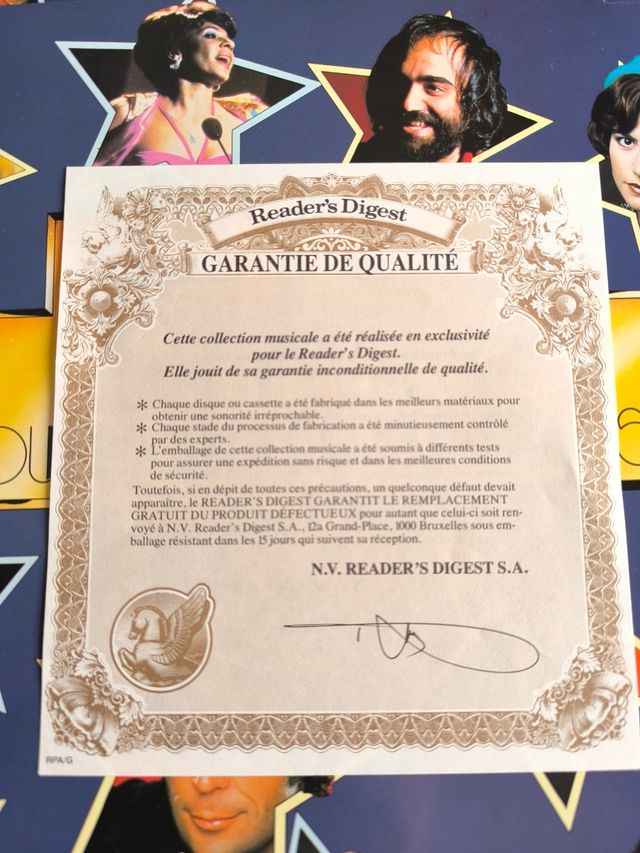 Caja 8 Lps Superstar Festival, 100 Stars, 100 Hits
