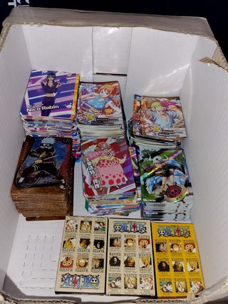 Mega lotto Carte One Piece Naruto