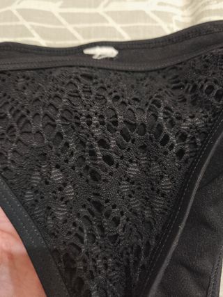 Bikini negro talla S (36)