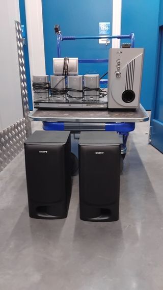 Home Cinema ARIS conpleto 5.1 aparte + 2 altavoces