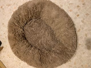 Cama redonda para mascotas - Marrón