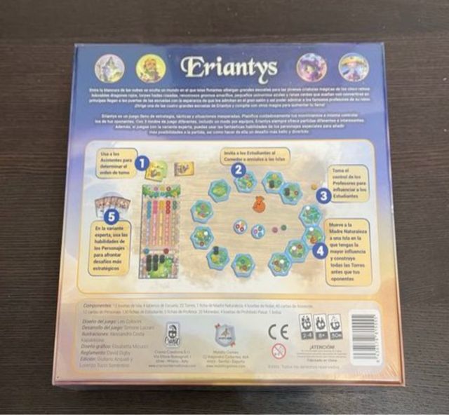 Eryantis juego de mesa