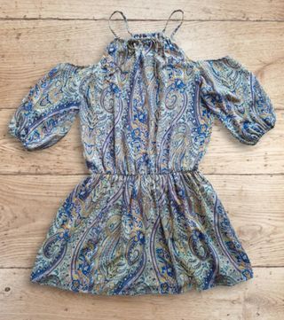 Vestido Stradivarius estilo boho, talla L