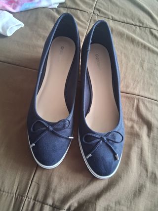 Zapatos Graceland azules talla 40
