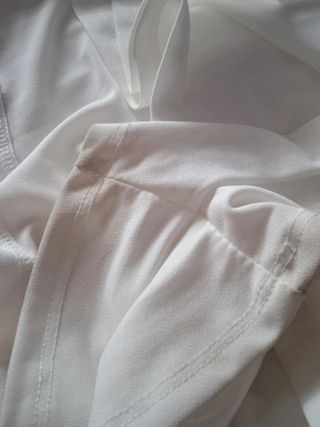 Falda pantalón blanca