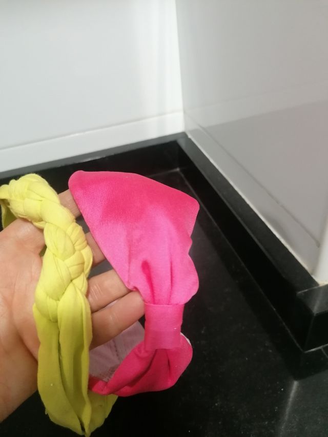 8 Diademas - Colores Variados