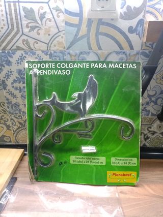 Soporte Colgante Macetas Delfín Florabest