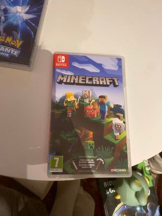 Juego Nintendo swhich pokemon diamante y minecraft