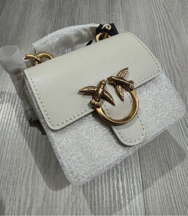 Pinko borsa bianca mini