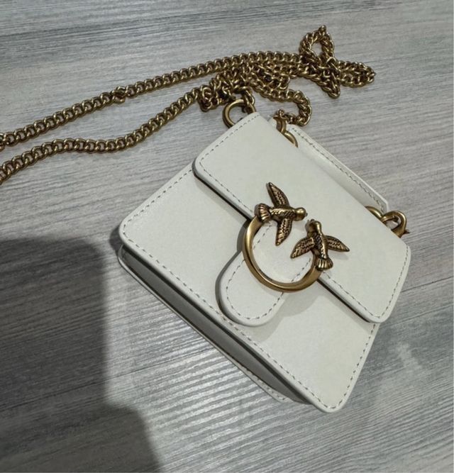 Pinko borsa bianca mini