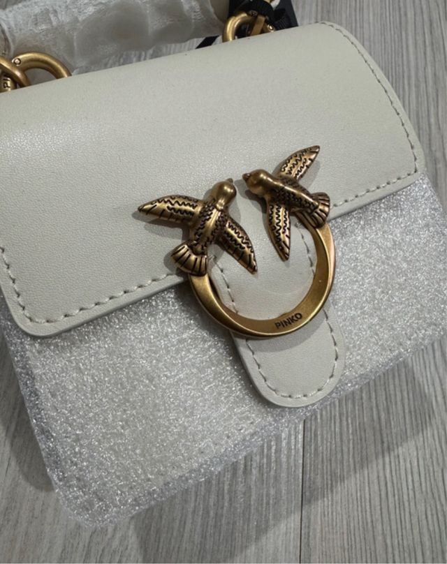 Pinko borsa bianca mini
