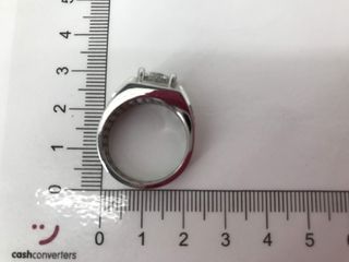 sello oro 18k con diamante de laboratorio